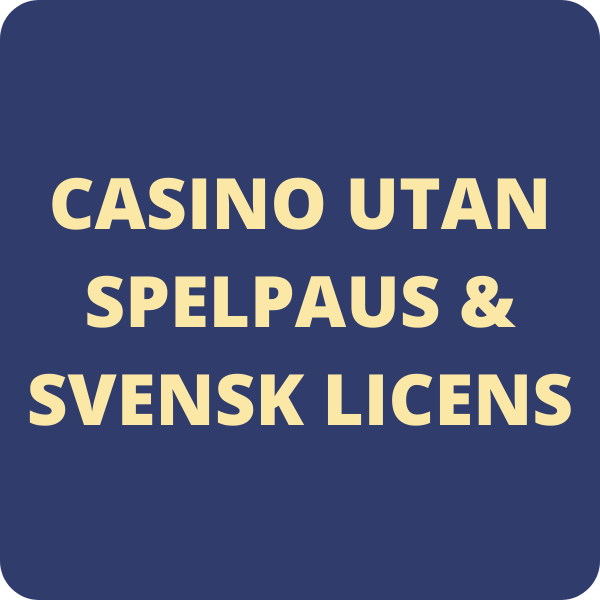 casino utan spelpaus och svensk licens